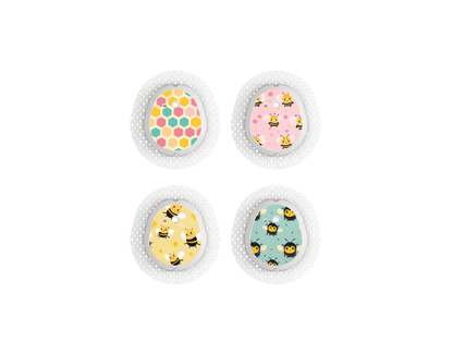 "Bee Sweet" - CGM Sensor Stickers for Dexcom, Libre, Medtronic & Medtrum