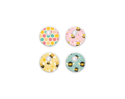 "Bee Sweet" - CGM Sensor Stickers for Dexcom, Libre, Medtronic & Medtrum