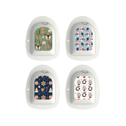 "Winter Land" - Omnipod Pod Stickers & Temporary Tattoos