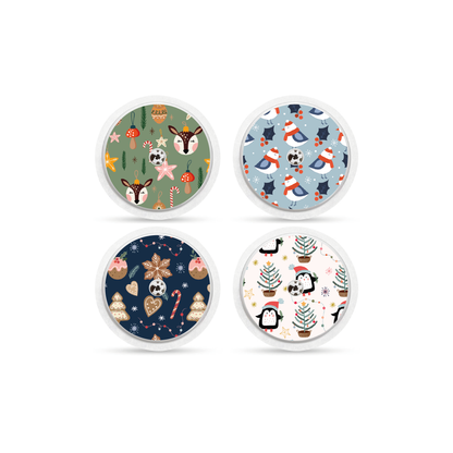"Winter Land" - CGM Sensor Stickers for Dexcom, Libre, Medtronic & Medtrum