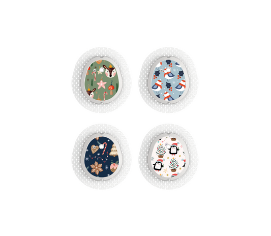 "Winter Land" - CGM Sensor Stickers for Dexcom, Libre, Medtronic & Medtrum
