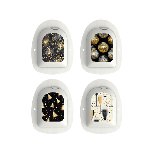 "Celebration Spark" - Omnipod Pod Stickers & Temporary Tattoos