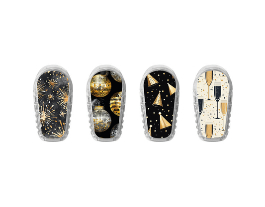 "Celebration Spark" - CGM Sensor Stickers for Dexcom, Libre, Medtronic & Medtrum