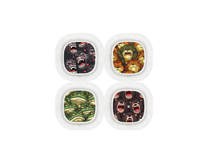 "Wild Force" - CGM Sensor Stickers for Dexcom, Libre, Medtronic & Medtrum