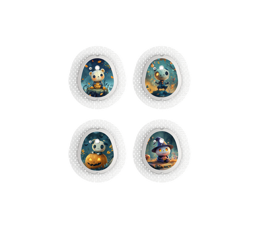 "Boo Buddies" - CGM Sensor Stickers for Dexcom, Libre, Medtronic & Medtrum