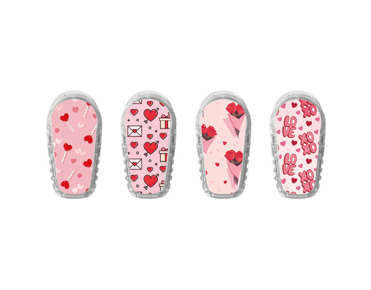 "Valentine" - CGM Sensor Stickers for Dexcom, Libre, Medtronic & Medtrum
