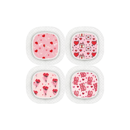"Valentine" - CGM Sensor Stickers for Dexcom, Libre, Medtronic & Medtrum