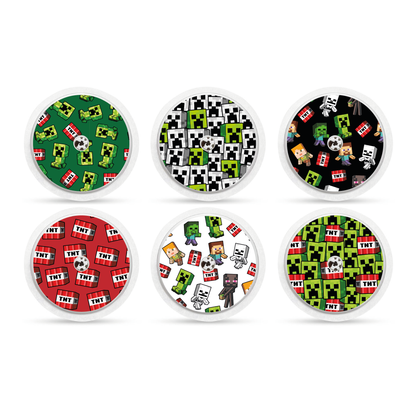 "Creeper World" - CGM Sensor Stickers for Dexcom, Libre, Medtronic & Medtrum
