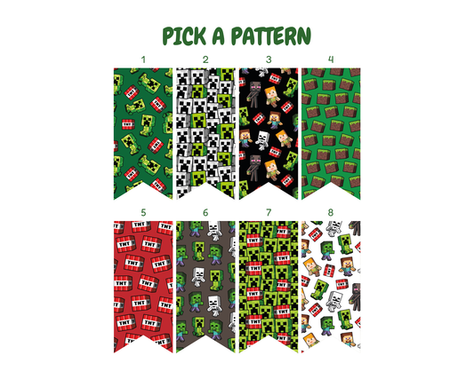 "Creeper World" - Diabetes Device Stickers for Ypsopump, Tandem Tslim, Medtronic Minimed, Omnipod, Novopen