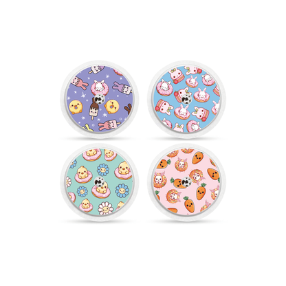 "Sugar Hops" - CGM Sensor Stickers for Dexcom, Libre, Medtronic & Medtrum