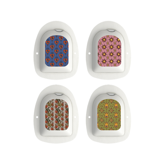 "Celestial Charm" - Omnipod Pod Stickers & Temporary Tattoos