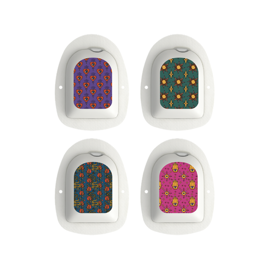 "Celestial Charm" - Omnipod Pod Stickers & Temporary Tattoos