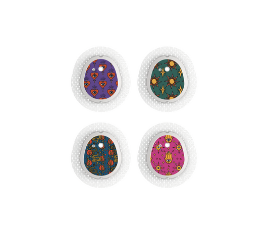 "Celestial Charm" - CGM Sensor Stickers for Dexcom, Libre, Medtronic & Medtrum
