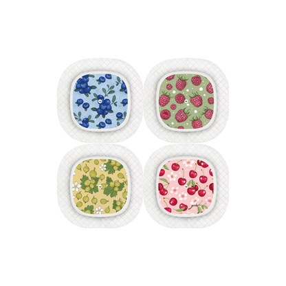 "Swedish Berries" - CGM Sensor Stickers for Dexcom, Libre, Medtronic & Medtrum