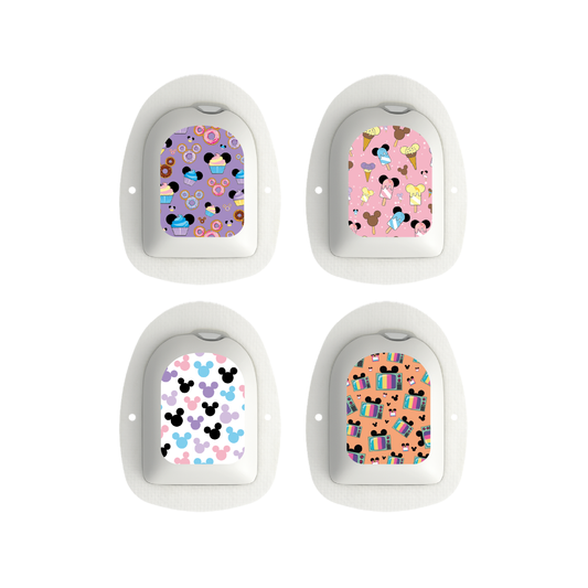 "Ear-Resistible" - Omnipod Pod Stickers & Temporary Tattoos