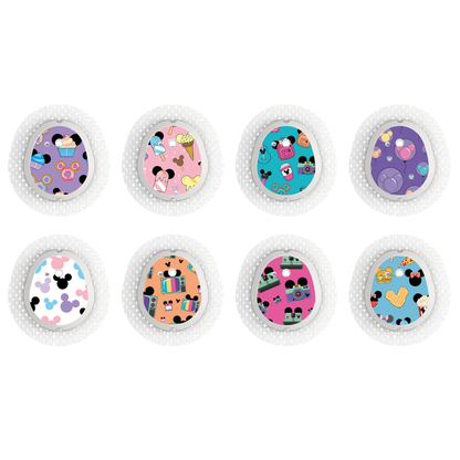 "Ear-Resistible" - CGM Sensor Stickers for Dexcom, Libre, Medtronic & Medtrum