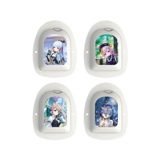 "Anime Travelers" - Omnipod Pod Stickers & Temporary Tattoos