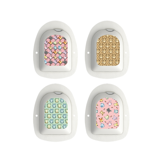 "Pixel Critters" - Omnipod Pod Stickers & Temporary Tattoos