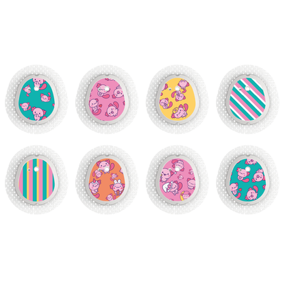 "Axolotl Tots" - CGM Sensor Stickers for Dexcom, Libre, Medtronic & Medtrum