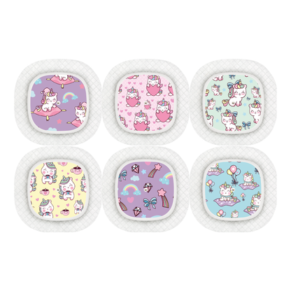 "Pastel Parade" - CGM Sensor Stickers for Dexcom, Libre, Medtronic & Medtrum