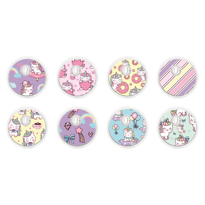 "Pastel Parade" - CGM Sensor Stickers for Dexcom, Libre, Medtronic & Medtrum
