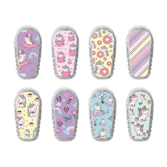 "Pastel Parade" - CGM Sensor Stickers for Dexcom, Libre, Medtronic & Medtrum