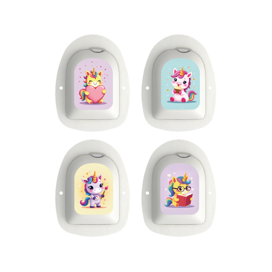 "Dreamicorns" - Omnipod Pod Stickers & Temporary Tattoos