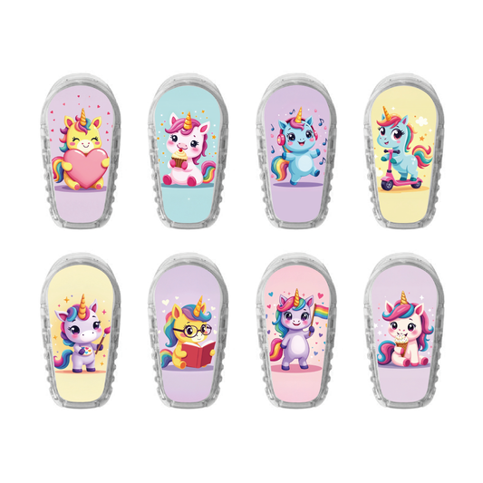"Dreamicorns" - CGM Sensor Stickers for Dexcom, Libre, Medtronic & Medtrum