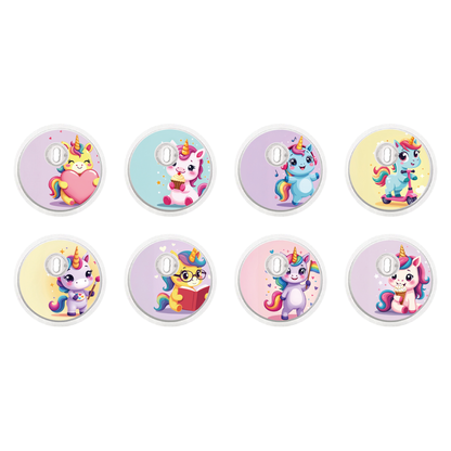 "Dreamicorns" - CGM Sensor Stickers for Dexcom, Libre, Medtronic & Medtrum