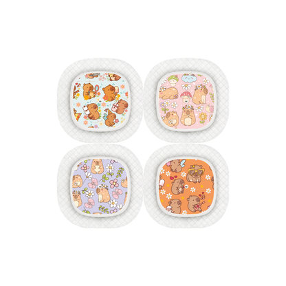 "Oh Capy Days!" - CGM Sensor Stickers for Dexcom, Libre, Medtronic & Medtrum