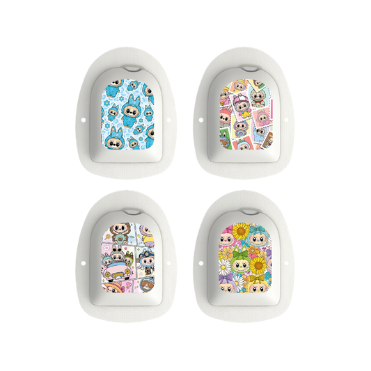 "Bubulandia" - Omnipod Pod Stickers & Temporary Tattoos
