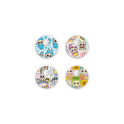 "Labubuverse" - CGM Sensor Stickers for Dexcom, Libre, Medtronic & Medtrum