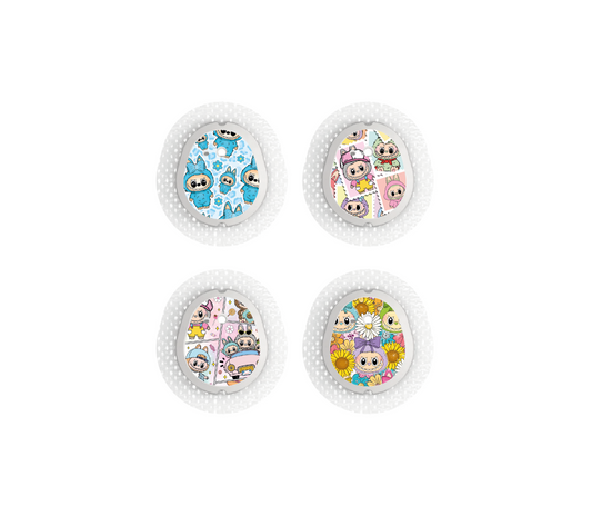 "Labubuverse" - CGM Sensor Stickers for Dexcom, Libre, Medtronic & Medtrum