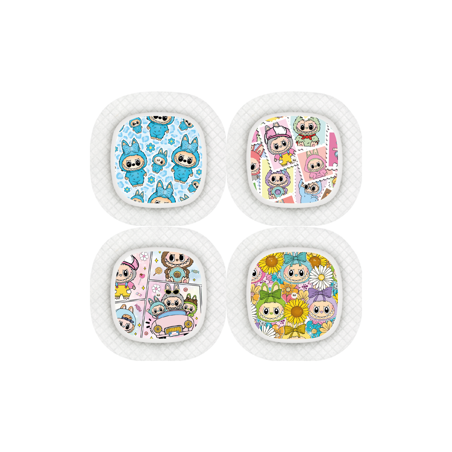 "Labubuverse" - CGM Sensor Stickers for Dexcom, Libre, Medtronic & Medtrum