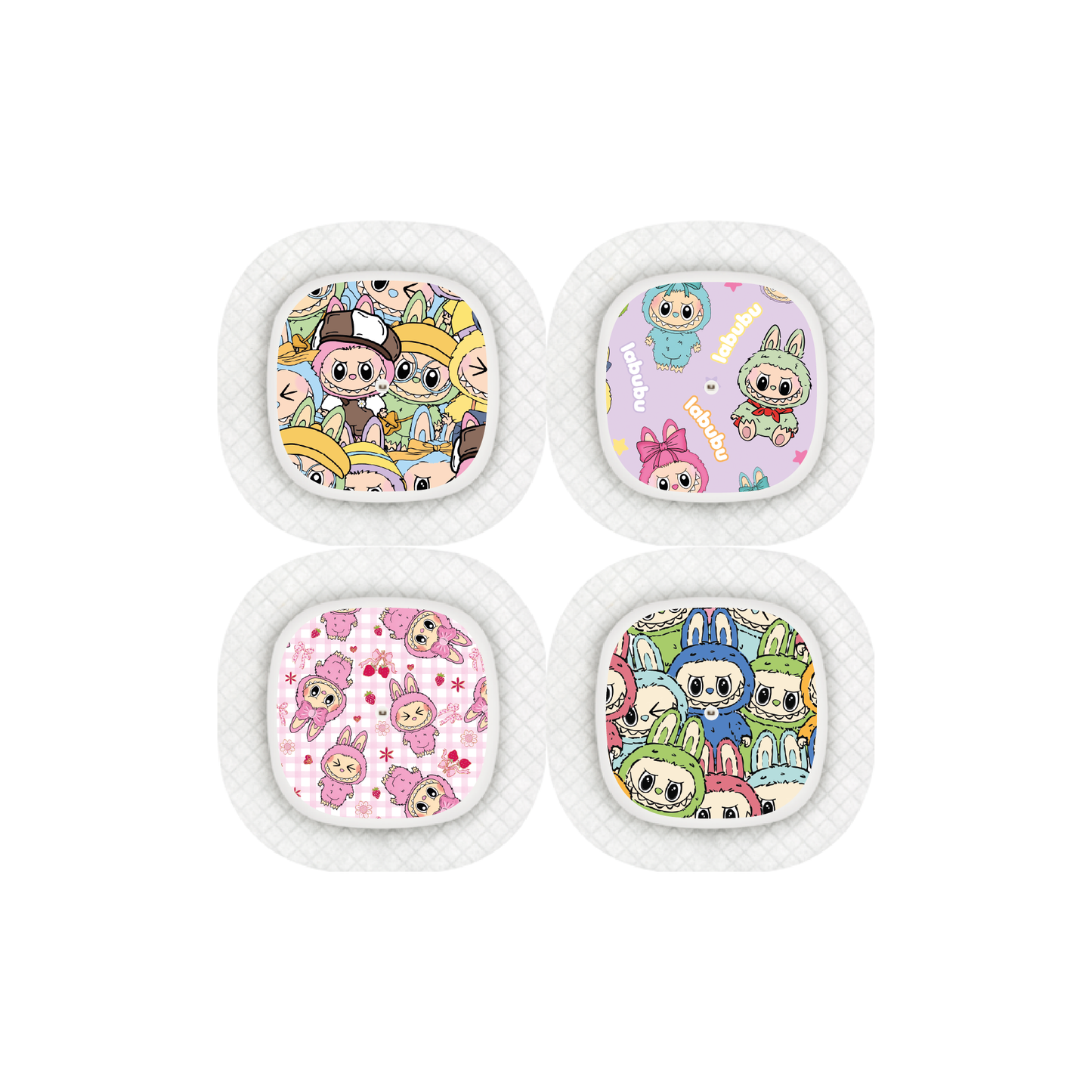 "Labubuverse" - CGM Sensor Stickers for Dexcom, Libre, Medtronic & Medtrum