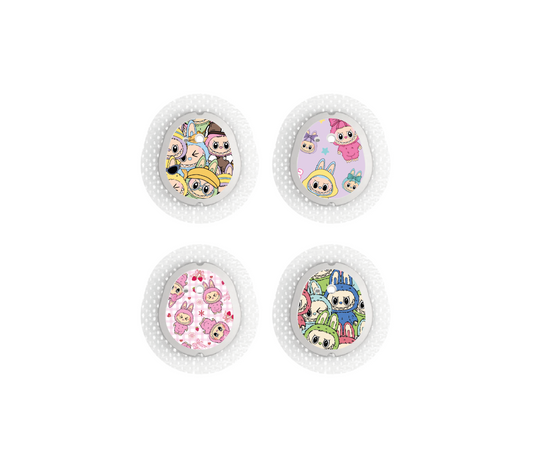 "Labubuverse" - CGM Sensor Stickers for Dexcom, Libre, Medtronic & Medtrum