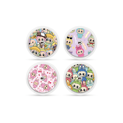 "Labubuverse" - CGM Sensor Stickers for Dexcom, Libre, Medtronic & Medtrum