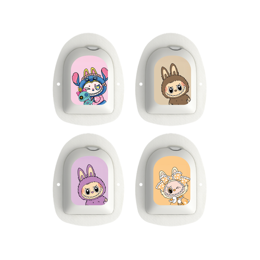 "Bubulandia" - Omnipod Pod Stickers & Temporary Tattoos