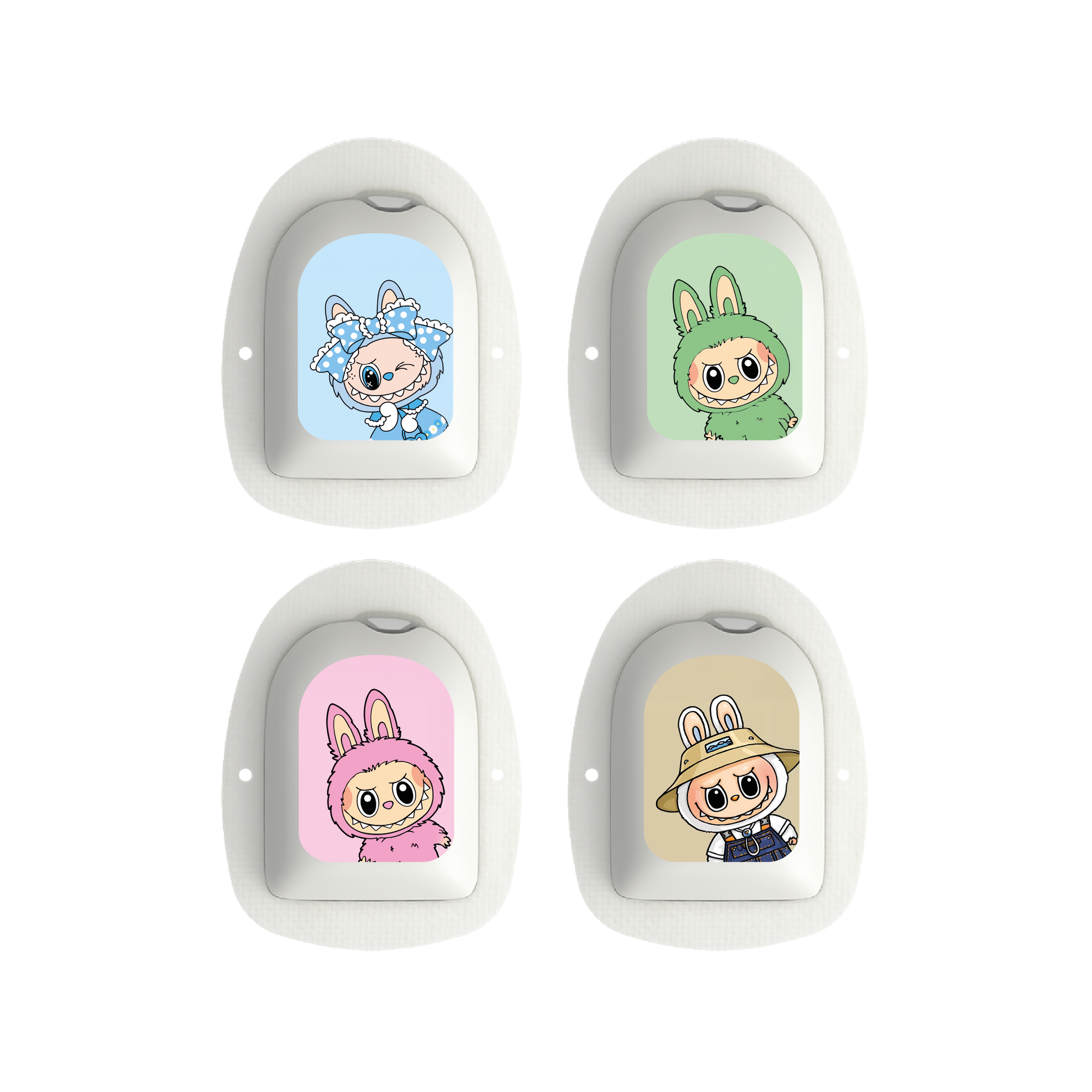 "Bubulandia" - Omnipod Pod Stickers & Temporary Tattoos