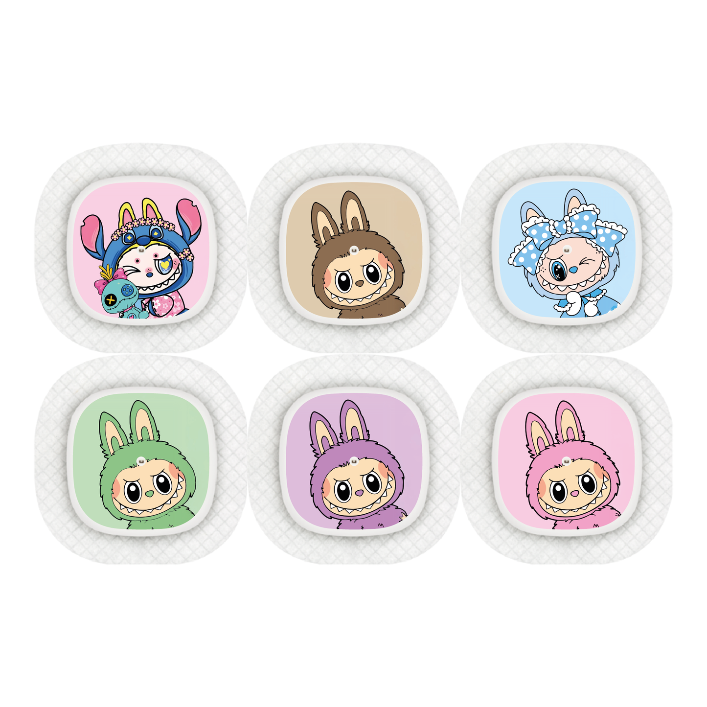 "Bubulandia" - CGM Sensor Stickers for Dexcom, Libre, Medtronic & Medtrum