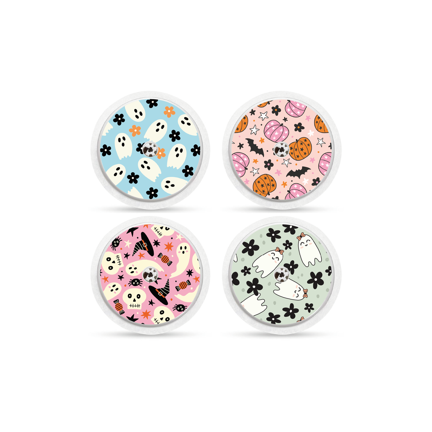 "Hallowpeace" - CGM Sensor Stickers for Dexcom, Libre, Medtronic & Medtrum