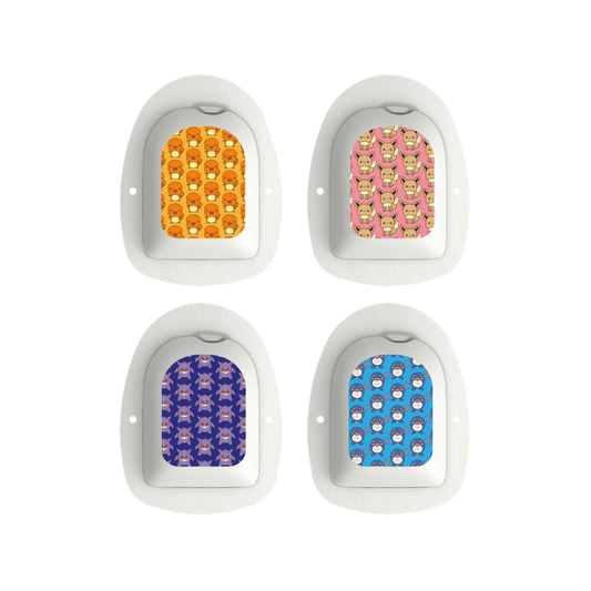"Pikamood" - Omnipod Pod Stickers & Temporary Tattoos