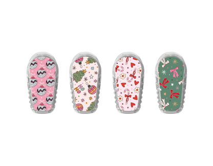 "Bow & Bauble" - CGM Sensor Stickers for Dexcom, Libre, Medtronic & Medtrum