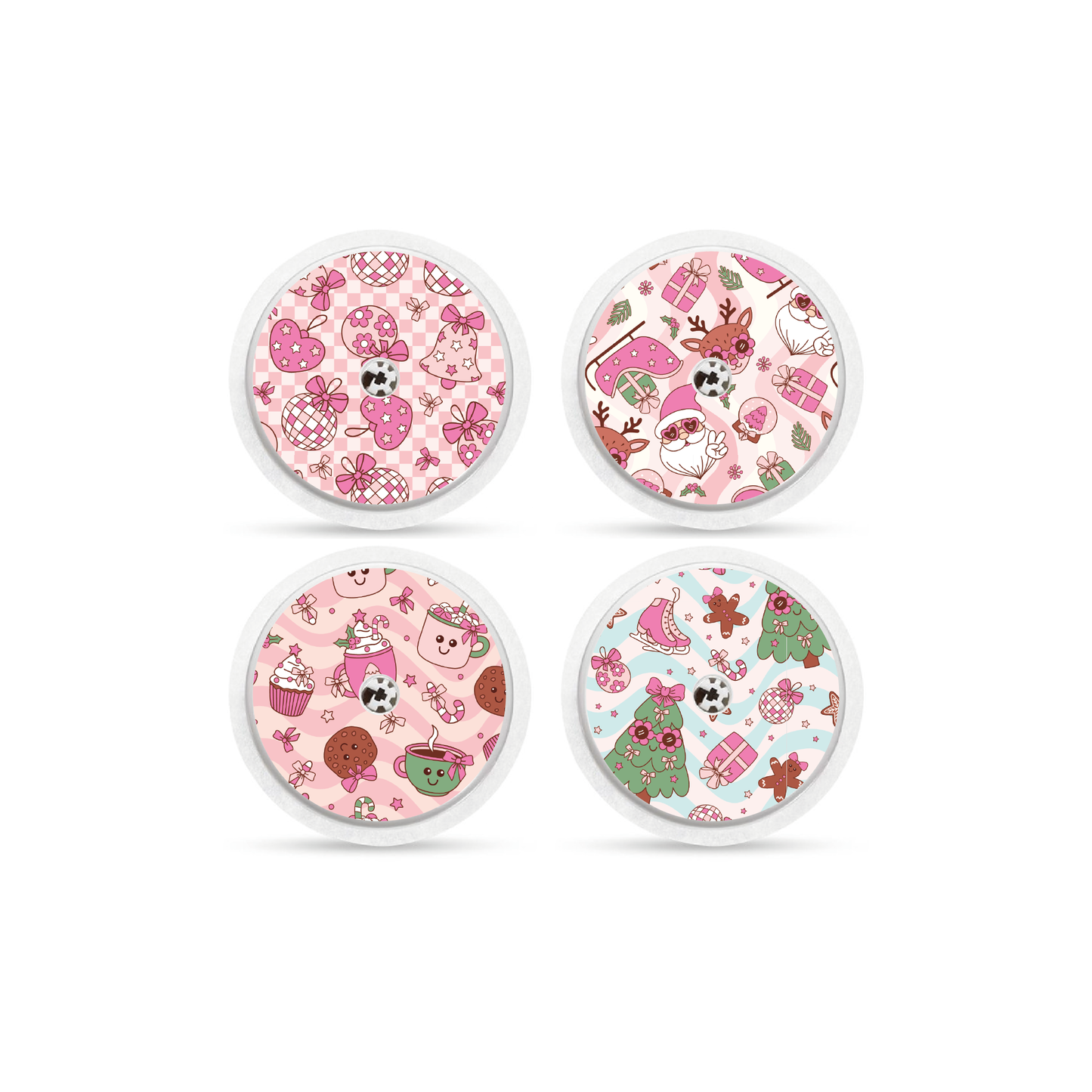 "Festive Funk" - CGM Sensor Stickers for Dexcom, Libre, Medtronic & Medtrum