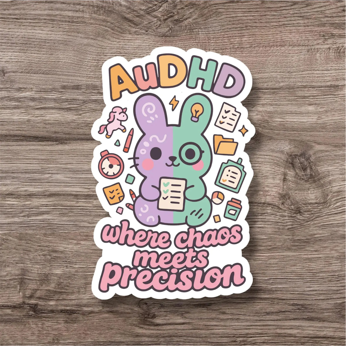 Audhd Sticker