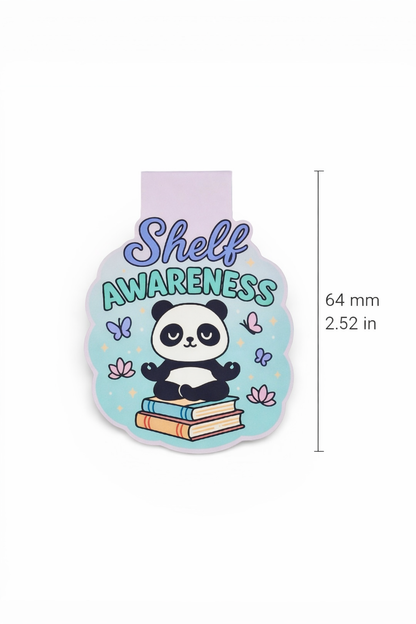 “Shelf Awareness” – Magnetic Bookmark for Neurodivergent Book Lovers