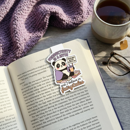 "Productivity is a myth” – Quirky Neurodiversity sticker for ADHD & Autistic brains