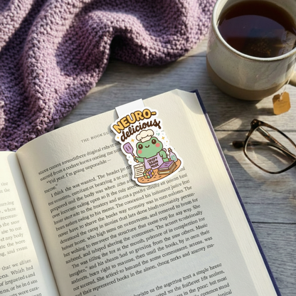 "Neurodelicious” – Quirky Neurodiversity sticker for ADHD & Autistic brains