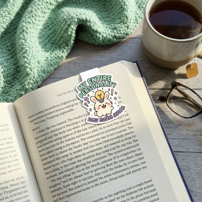 "My entire personality” – Quirky Neurodiversity sticker for ADHD & Autistic brains