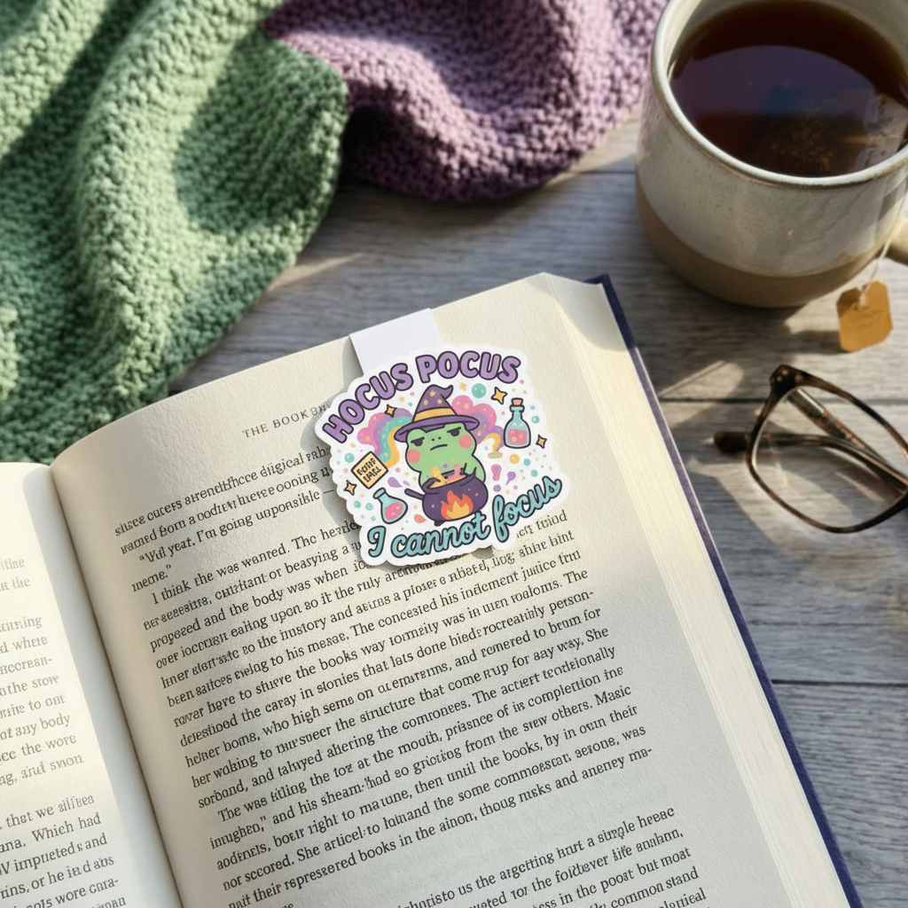"Hocus pocus” – Quirky Neurodiversity sticker for ADHD & Autistic brains
